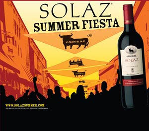 Solaz Wine POP display